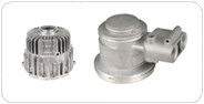 Injeksi Dibentuk Paduan Aluminium ADC12 Sandblasting Produk Die Casting Elektroforesis