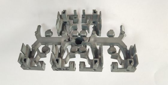 High Press ADC12 Die Casting Komponen Anodize Bead meledak