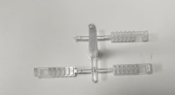 Bagian Cetakan Injeksi Tekstur Mengkilap Bagian Plastik Abs Prototipe Cepat