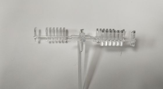 Bagian Cetakan Injeksi Tekstur Mengkilap Bagian Plastik Abs Prototipe Cepat