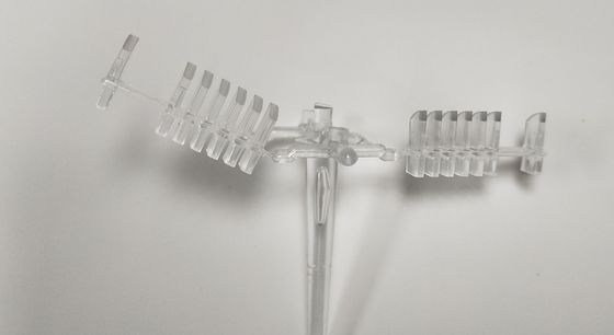 Bagian Cetakan Injeksi Tekstur Mengkilap Bagian Plastik Abs Prototipe Cepat