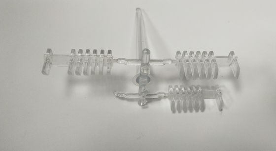 Bagian Cetakan Injeksi Tekstur Mengkilap Bagian Plastik Abs Prototipe Cepat