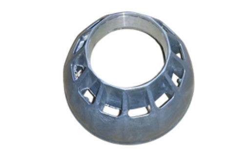 OEM Custom Zinc Aluminium Alloy Die Casting Parts Kap Lampu