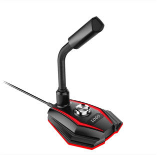 3.5MM Elektronik suku cadang Microphone pengurangan kebisingan Untuk YY komputer Chat / Game,