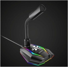 Komputer Desktop Laptop USB Mikrofon Berkabel Game Live Voice Changer Voice Chat Mikrofon