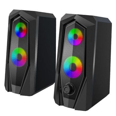 RGB Gaming Speaker Komputer USB Laptop Audio Kecil Super Volume Subwoofer Desktop