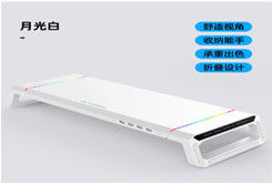 Dudukan Monitor Logam SECC Dengan Hub USB3.0 / Pengisian Nirkabel