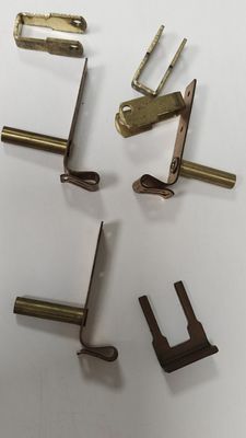 Logam Tembaga Komponen Perangkat keras presisi Pin Soket Panel kabel