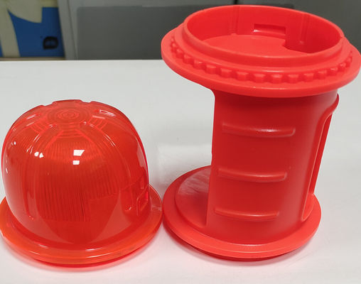 OEM Injection Molded Parts Lampu lalu lintas Lampu peringatan otomatis Abs / Pp Plastik